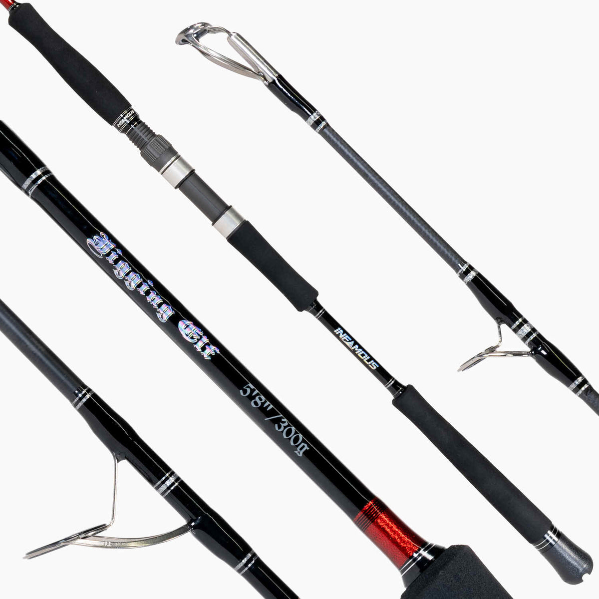 Infamous Jigging Elf Spinning Jigging Rods 300g