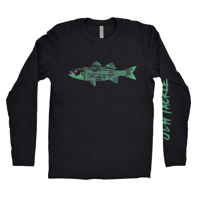 J&H Tackle Haunted Montauk Long Sleeve T-Shirt