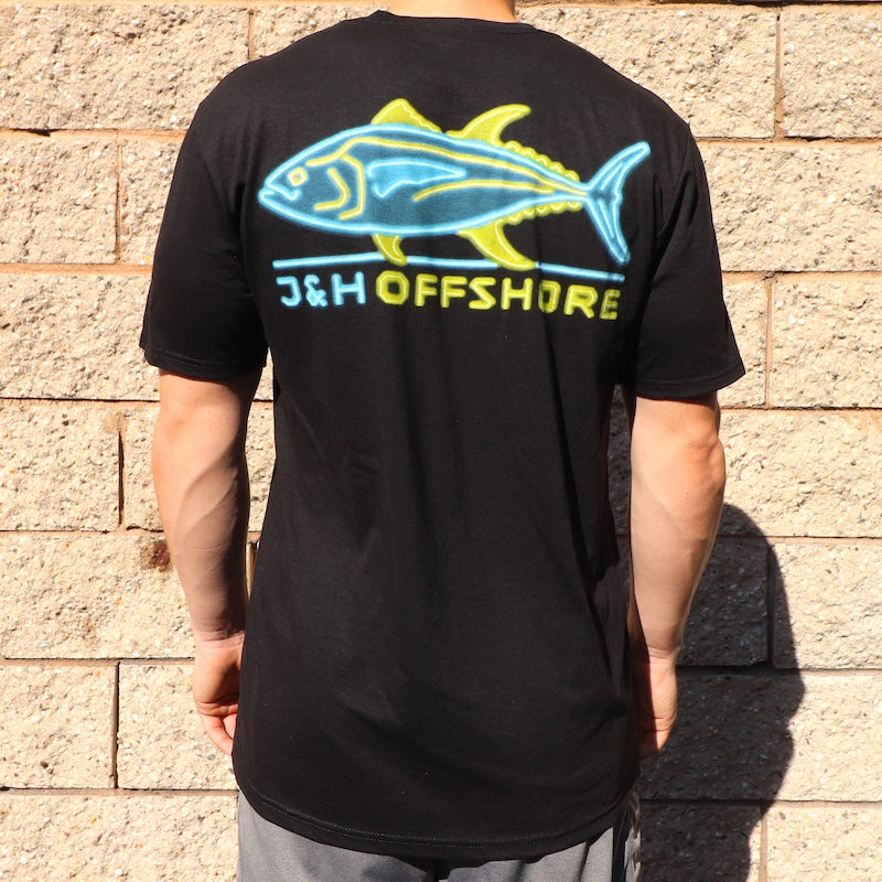 J&H Tackle Neon Tuna T-Shirt