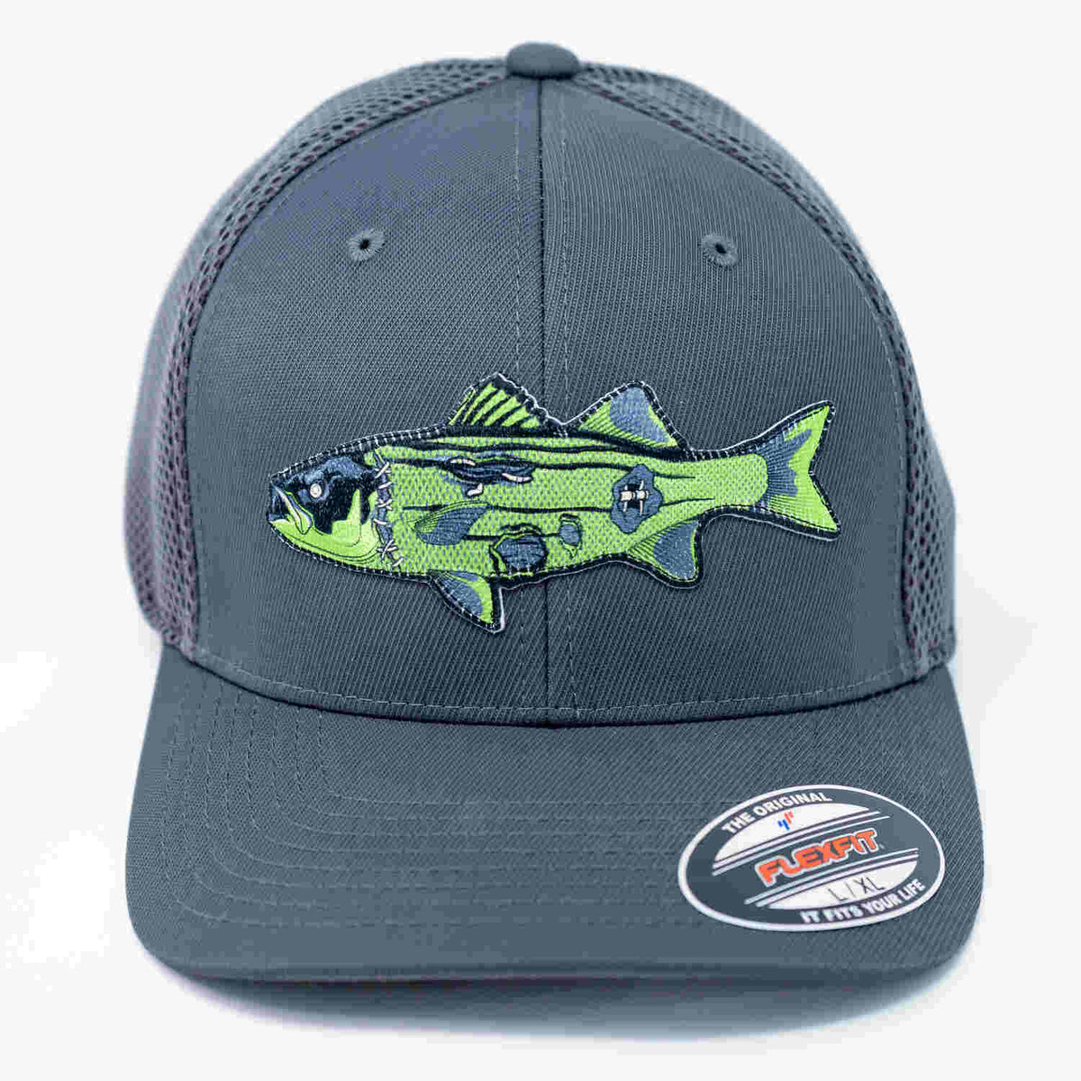 JH-Tackle-Zombie-Striped-Bass-Flexfit-Hat-Grays_1