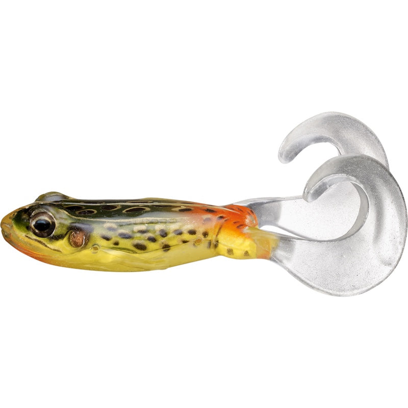 eager frog fishing lure Gambler Walking enhancing attraction and ensuring perfect surface sit LIVETARGET Freestyle Frog - 4in
