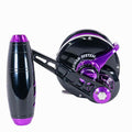 Maxel Rage Pro 90 Lever Drag Reel Handle Black Purple