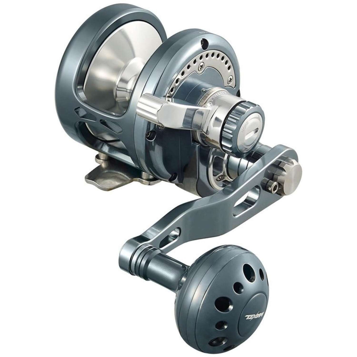 Maxel-OM05-Ocean-Max-Lever-Dual-Drag-Single-Speed-Jigging-Reels-Gunsmoke-Silver-Handle_1