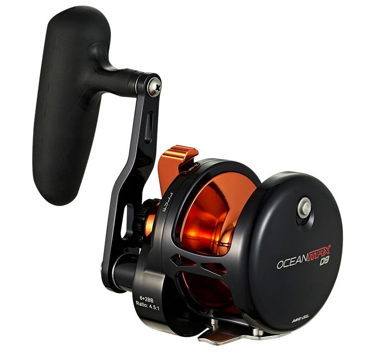 Maxel Ocean Max Lever Dual Drag Single-Speed Jigging Reels