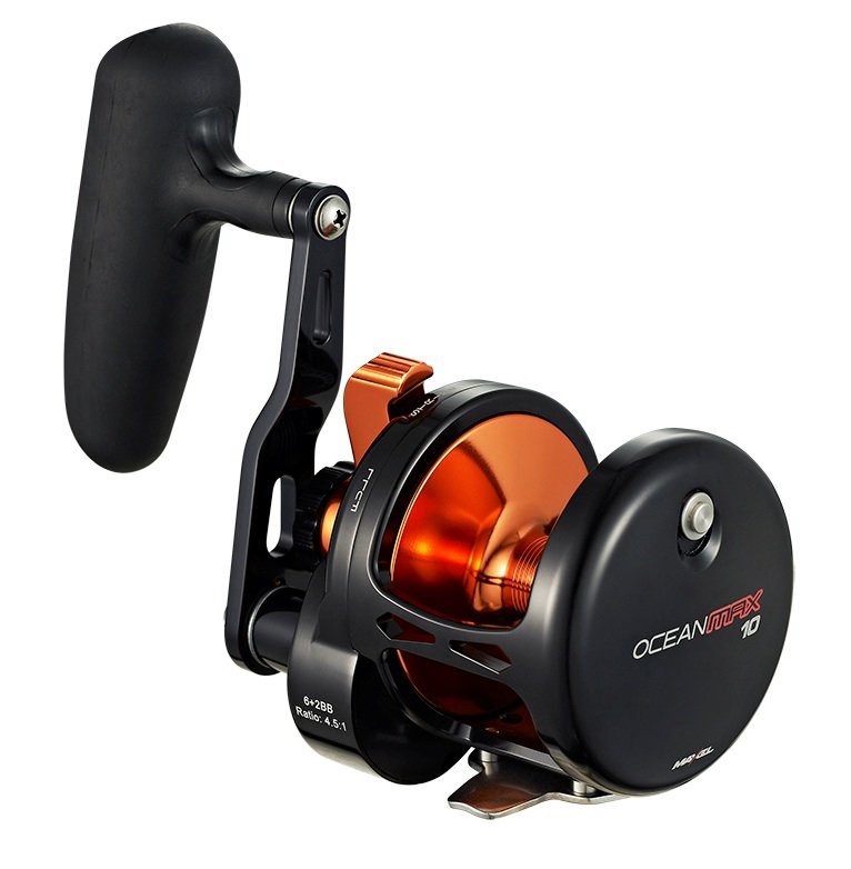 Maxel Ocean Max Lever Dual Drag Single-Speed Jigging Reels