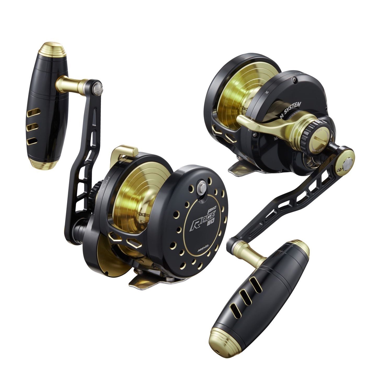 Maxel RAGEPRO-60HBGD 60H BGD Rage Pro Lever Drag Conventional Reel