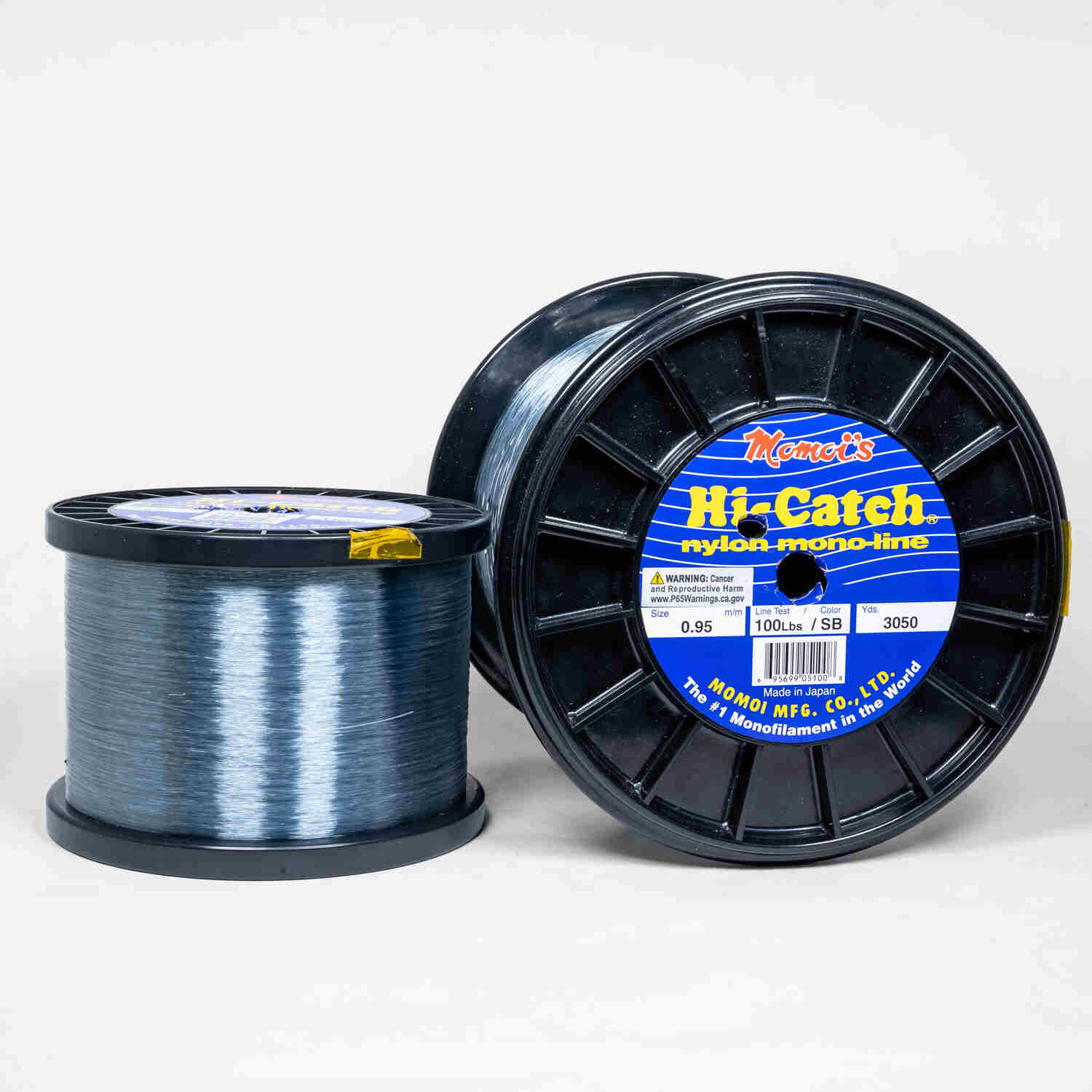 Momoi Hi-Catch Nylon Monofilament Line (5 lb Bulk Spool) - J&H Tackle