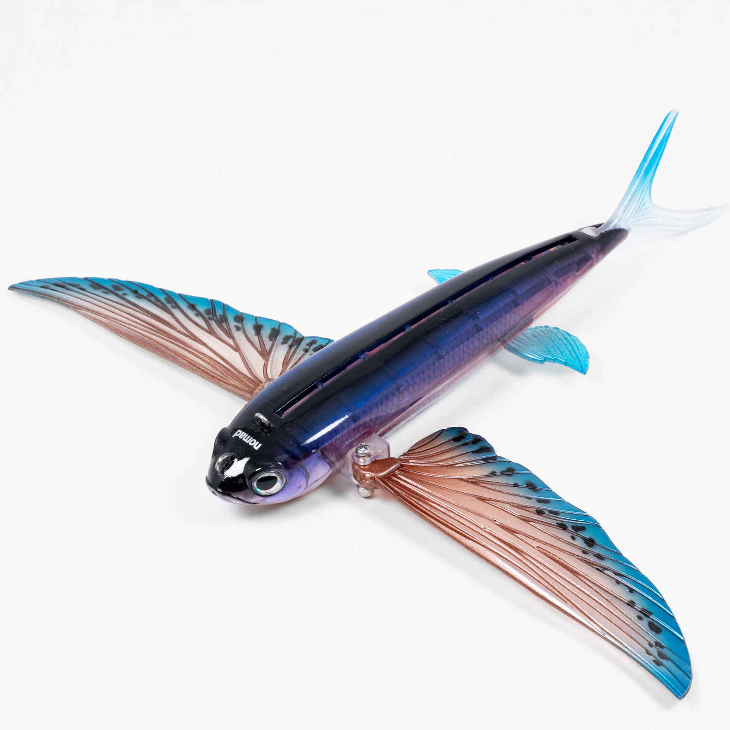 custom flying fish lures Nomad Design Slipstream 140 5-1/2" Floating Lure the way most folks use these lures is to tie one straight onto your troll line as a hooked lure on the troll Nomad Design Slipstream Flying Fish