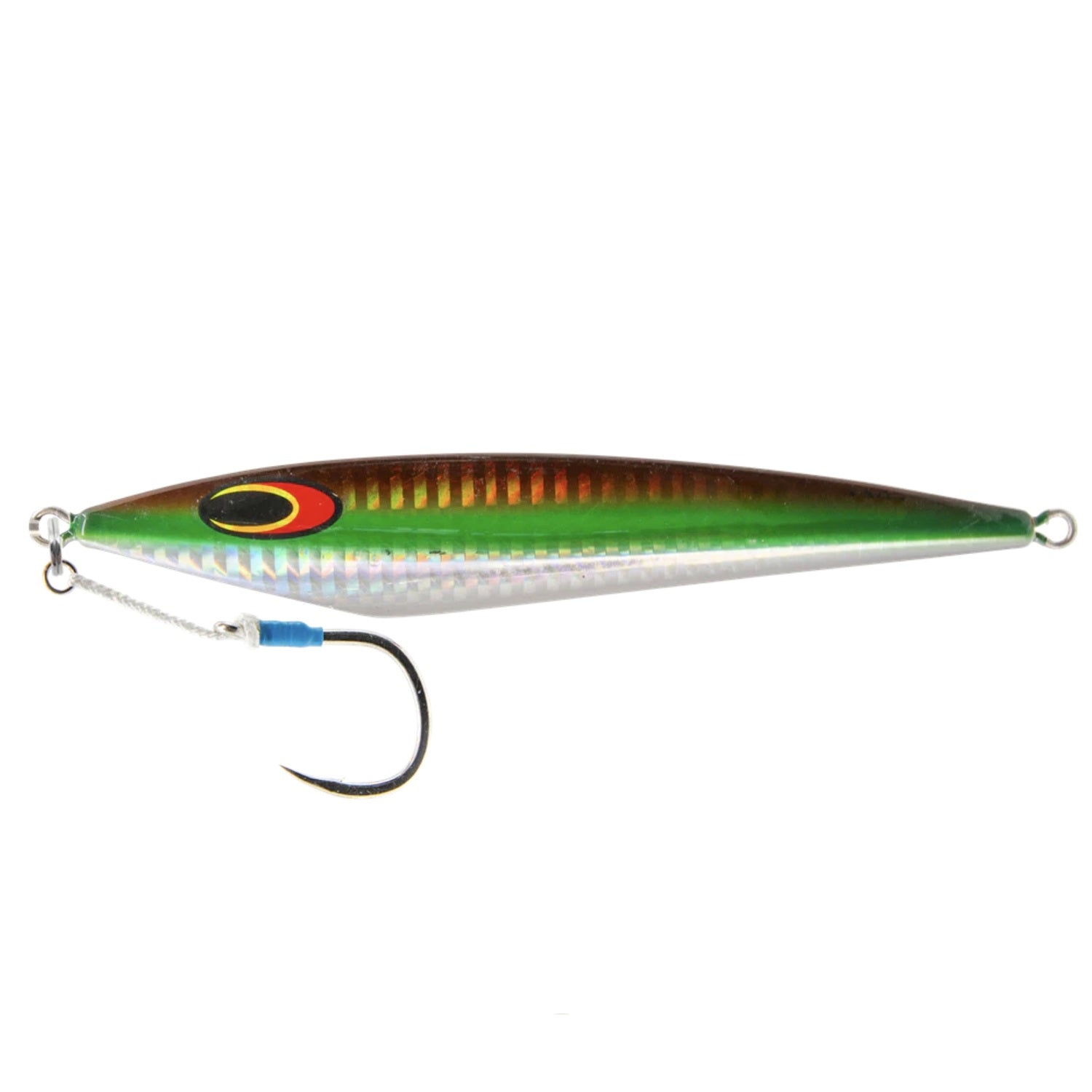 deep water fishing lures Nomad Design The Ridgeback Jig 200g 7oz Sand Eel