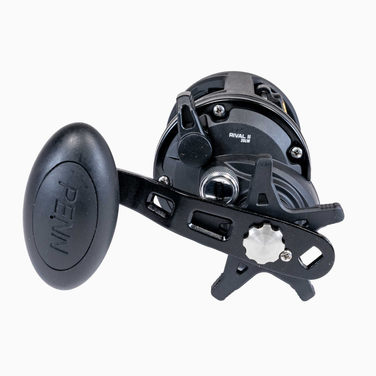 Penn Rival II Lever Drag Reels 20;Penn Rival II Lever Drag Reels 20 Handle;Penn Rival II Lever Drag Reels 20 Rear;Penn Rival II Lever Drag Reels 20 Sideplate