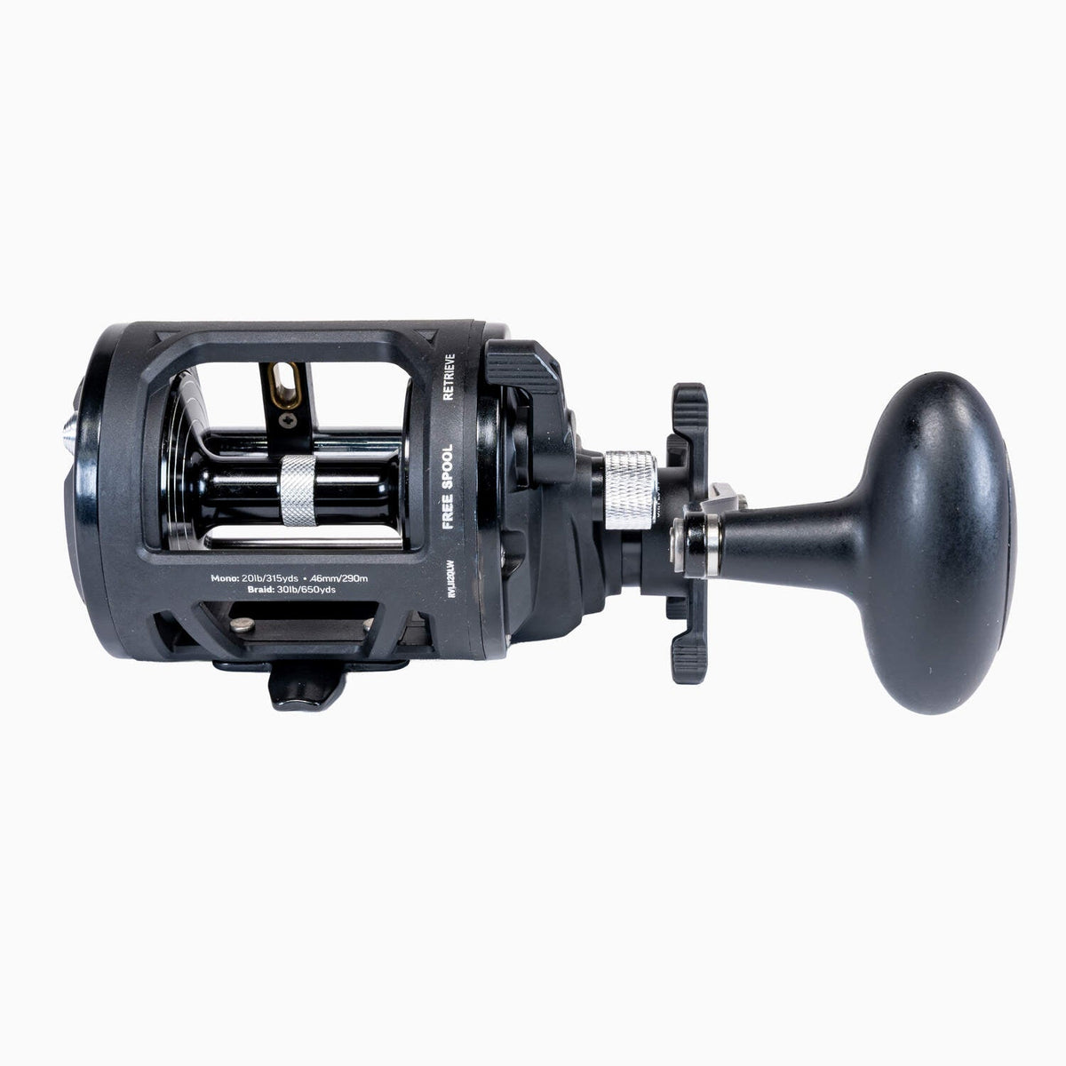 Penn Rival II Lever Drag Reels 20;Penn Rival II Lever Drag Reels 20 Handle;Penn Rival II Lever Drag Reels 20 Rear;Penn Rival II Lever Drag Reels 20 Sideplate