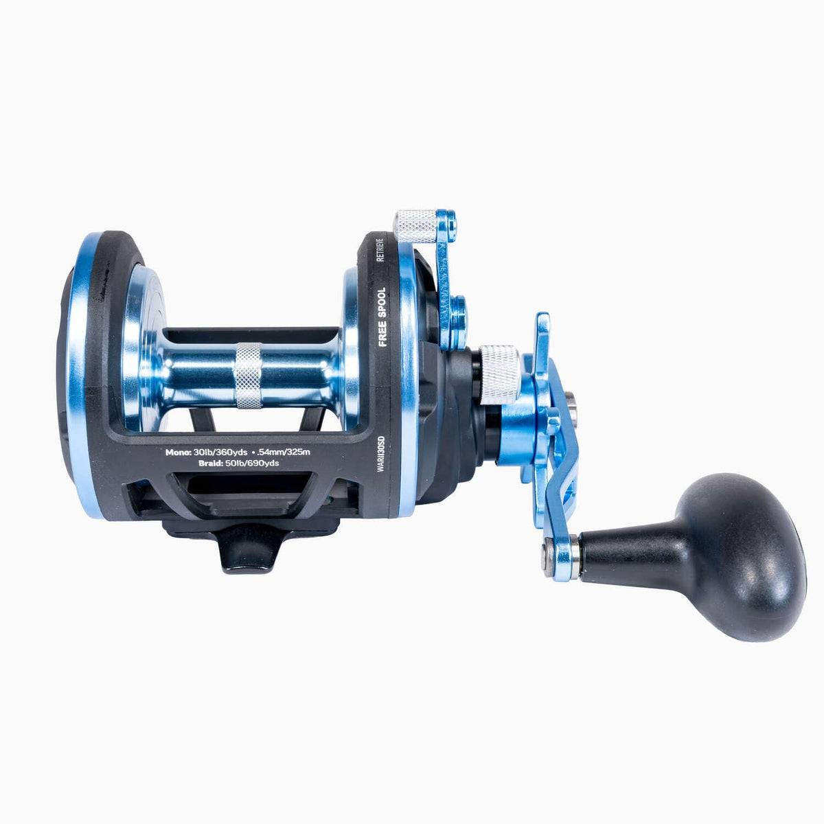 Penn Warfare II Star Drag Reels 30 Handle;Penn Warfare II Star Drag Reels 30 Rear;Penn Warfare II Star Drag Reels 30 Sideplate;Penn Warfare II Star Drag Reels 30