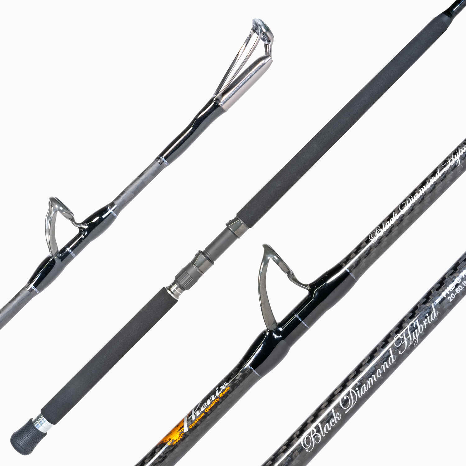 Phenix Black Diamond Hybrid Casting Rods J&H Tackle