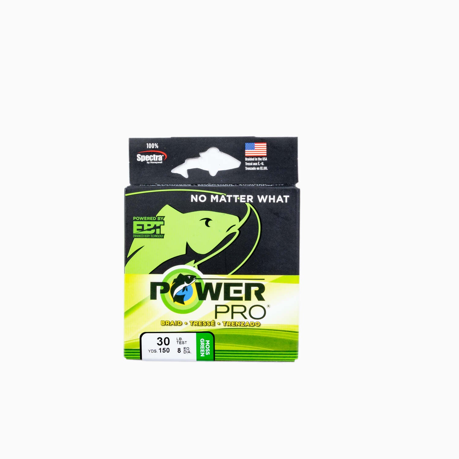 PowerPro Braided Spectra Line Green