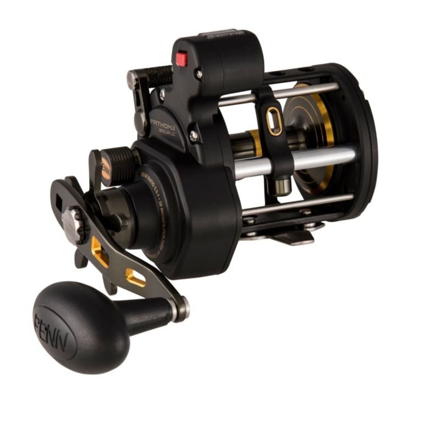 best level wind fishing reels Penn FTHII15LW Fathom II Level Wind