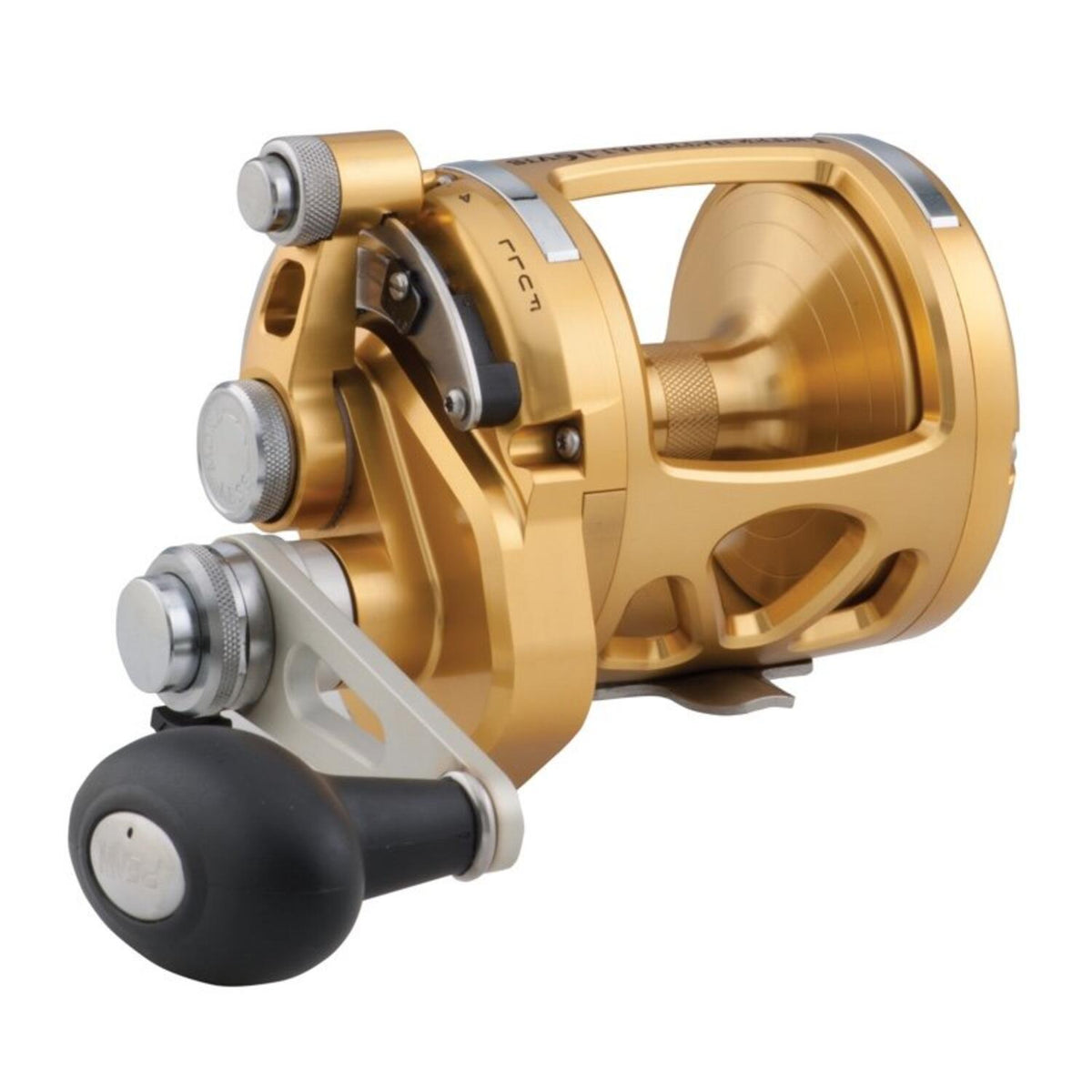 Penn International VIS 2-Speed Lever Drag Reels Silver;Penn-International-INT16VIS-VIS-2-Speed-Lever-Drag-Reel-Gold_GLD;Penn International VIS 2-Speed Lever Drag Reels Gold;Penn International VIS 2-Speed Lever Drag Reels Gold Sideplate;Penn International VIS 2-Speed Lever Drag Reels Gold Handle;Penn International VIS 2-Speed Lever Drag Reels Silver Sideplate;Penn International VIS 2-Speed Lever Drag Reels Silver Handle