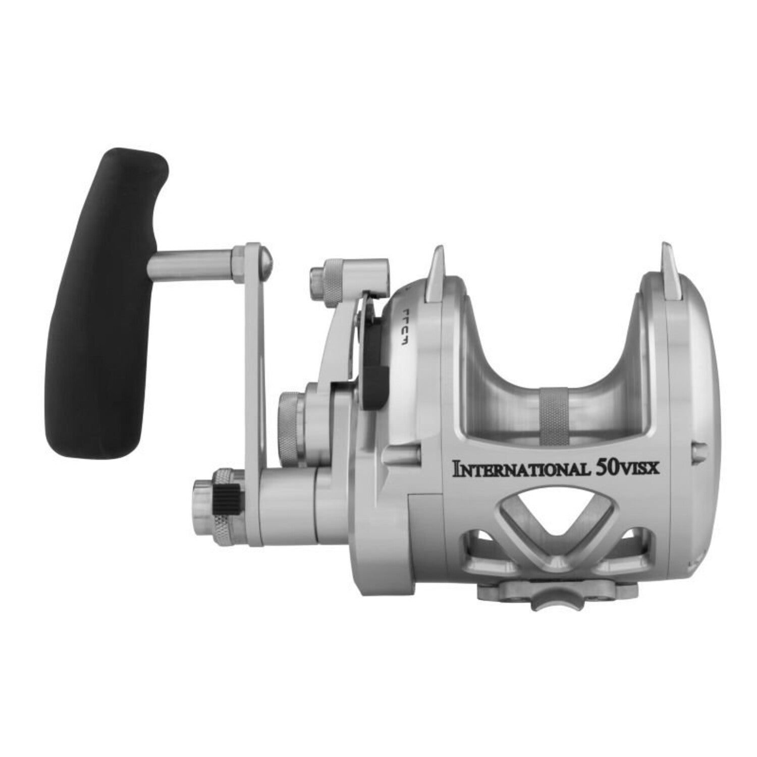 Penn-International-INT50VISX-2-Speed-Lever-Drag-Reel-Silver-Front_SILV