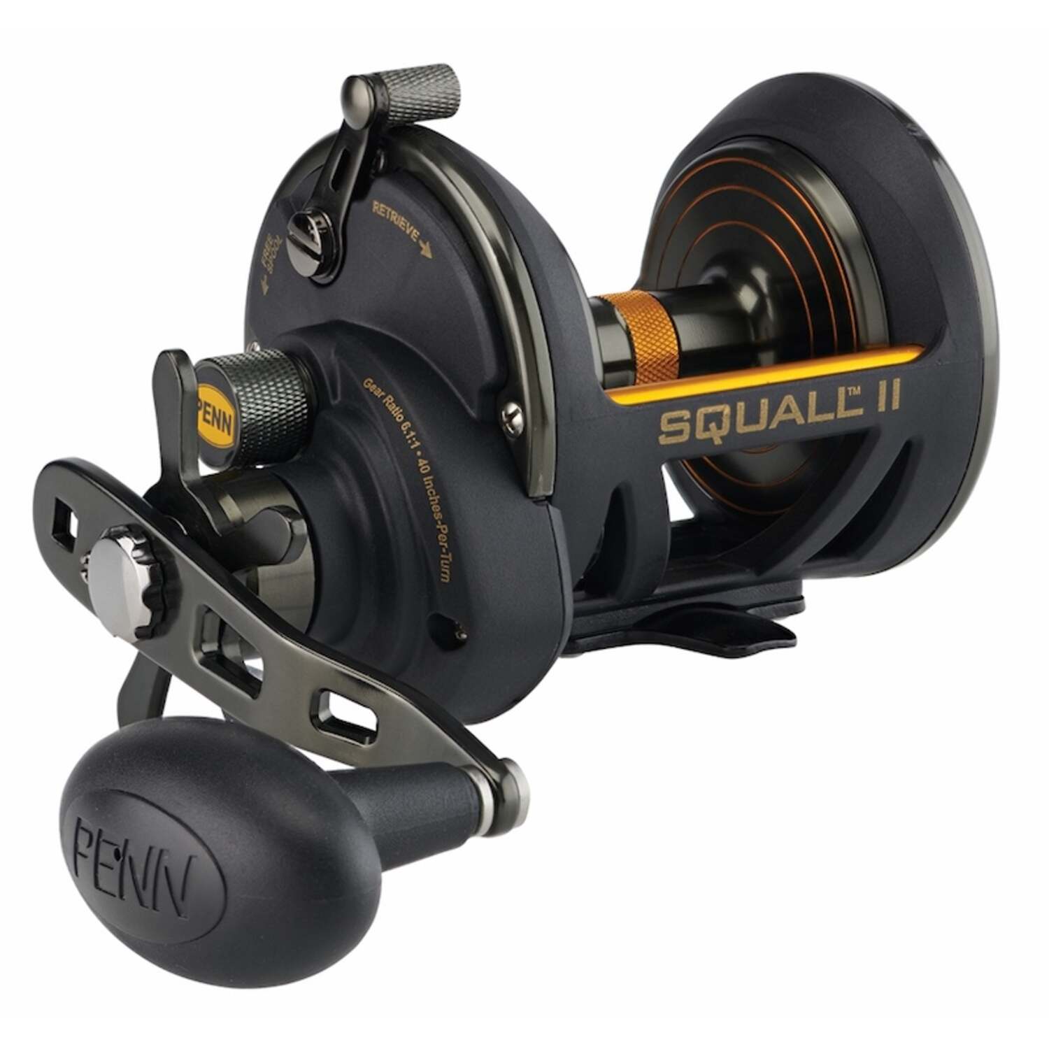extra spindles with fishing reels Penn Squall II Star Drag Reel