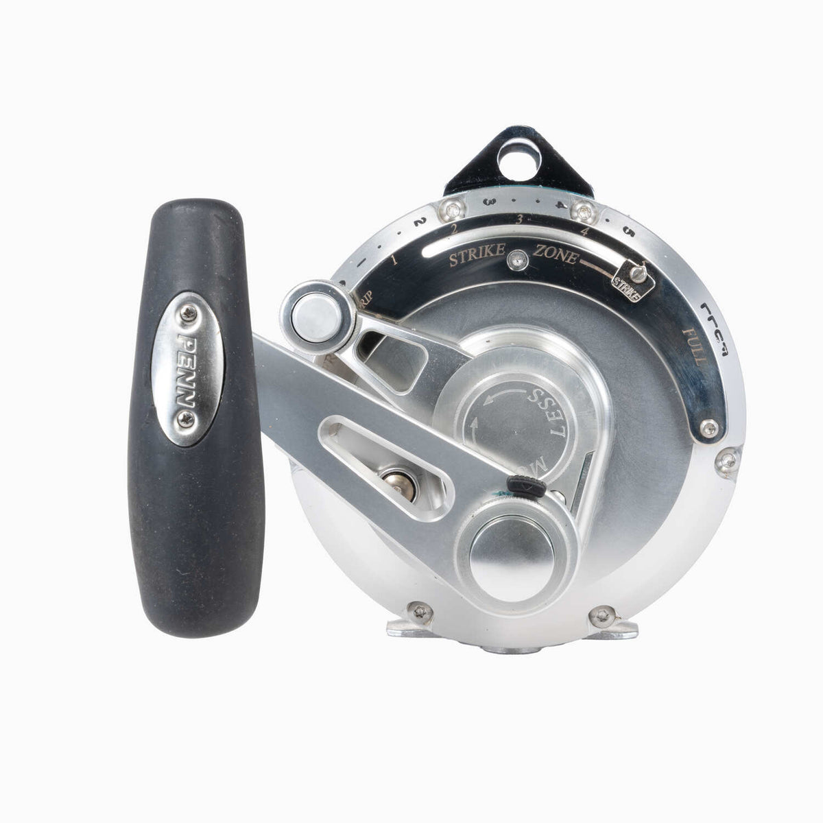 Penn International VIS 2-Speed Lever Drag Reels Silver Handle