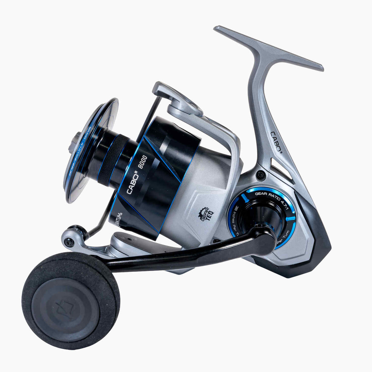Quantum_Cabo_Spinning_Reels;Quantum Cabo Spinning Reels 8000;Quantum Cabo Spinning Reels 8000 Handle;Quantum Cabo Spinning Reels 8000 Sideplate;Quantum Cabo Spinning Reels 8000 Foot