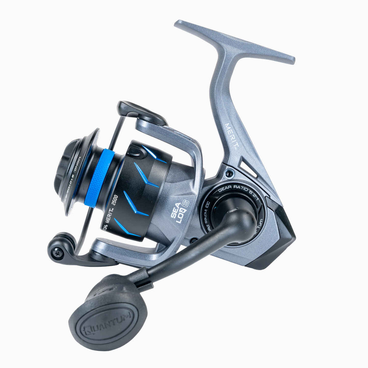 Quantum Merit Spinning Reels 2500;Quantum Merit Spinning Reels 2500 Handle;Quantum Merit Spinning Reels 2500 Sideplate;Quantum Merit Spinning Reels 2500 Foot