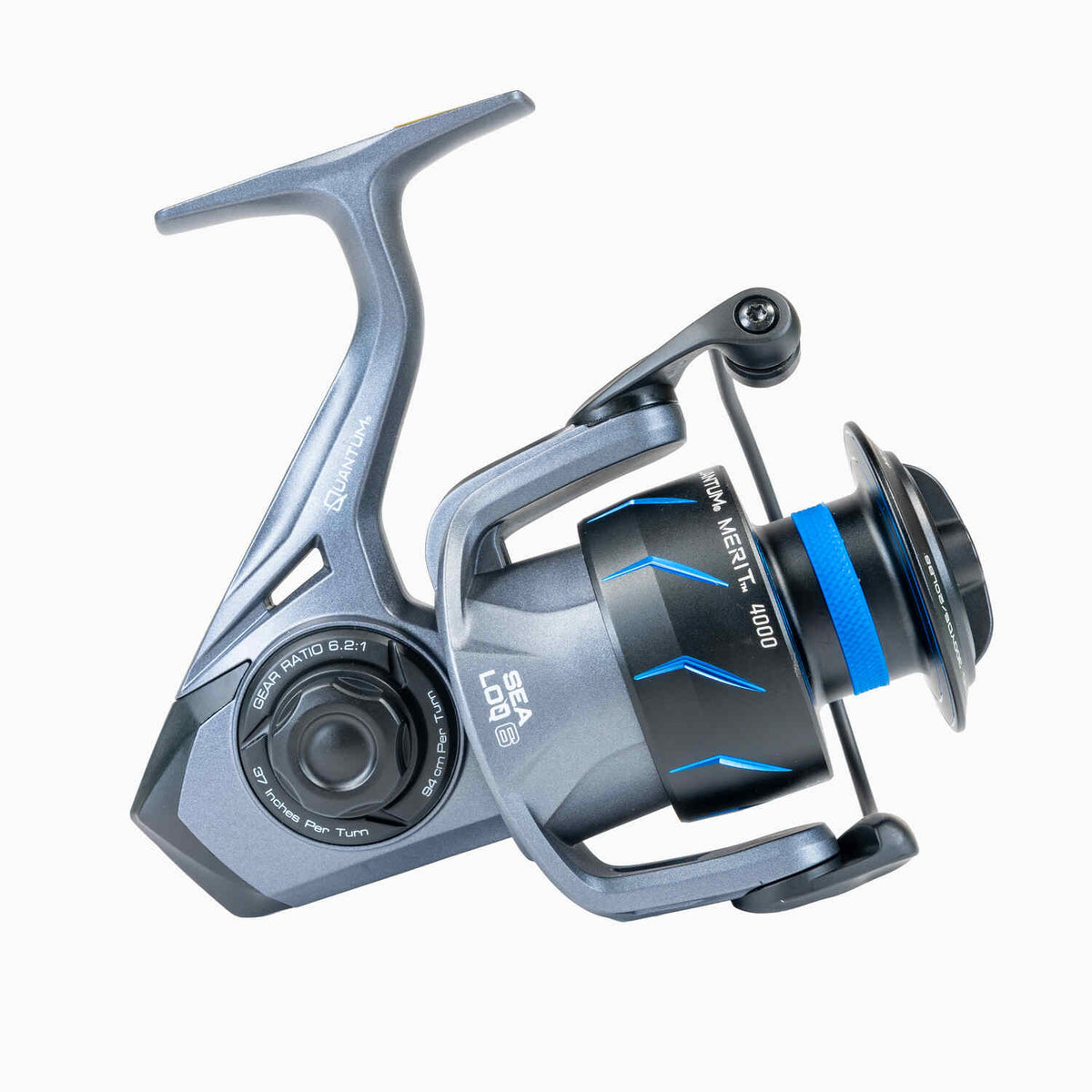 Quantum Merit Spinning Reels 4000;Quantum Merit Spinning Reels 4000 Handle;Quantum Merit Spinning Reels 4000 Foot;Quantum Merit Spinning Reels 4000 Sideplate