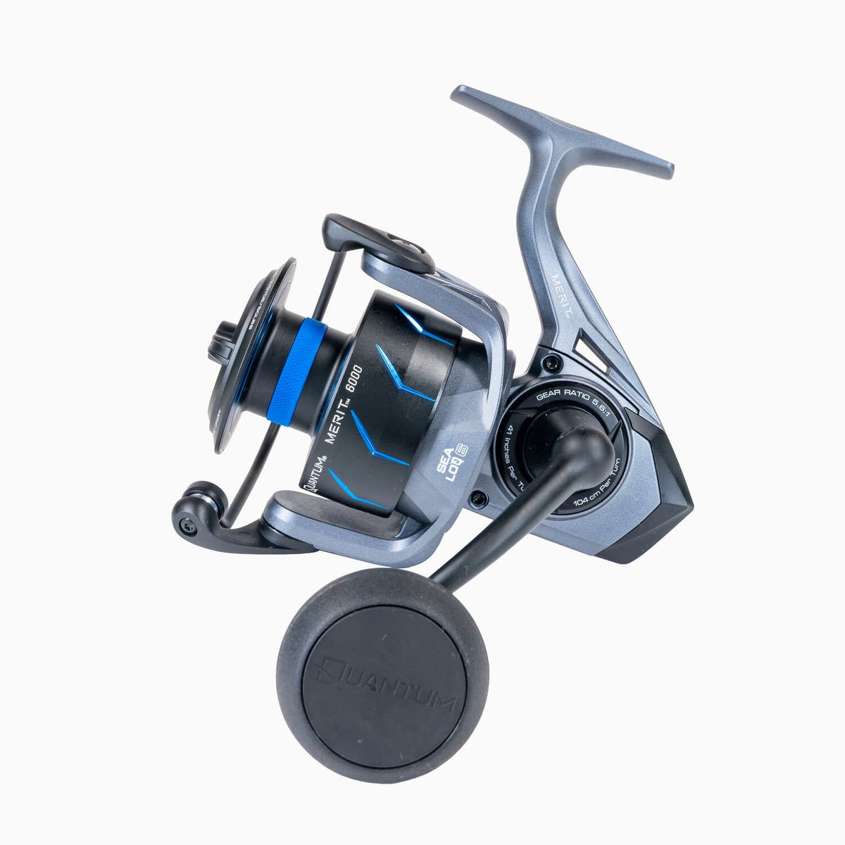 Quantum Merit Spinning Reels 6000;Quantum Merit Spinning Reels 6000 Handle;Quantum Merit Spinning Reels 6000 Sideplate;Quantum Merit Spinning Reels 6000 Foot