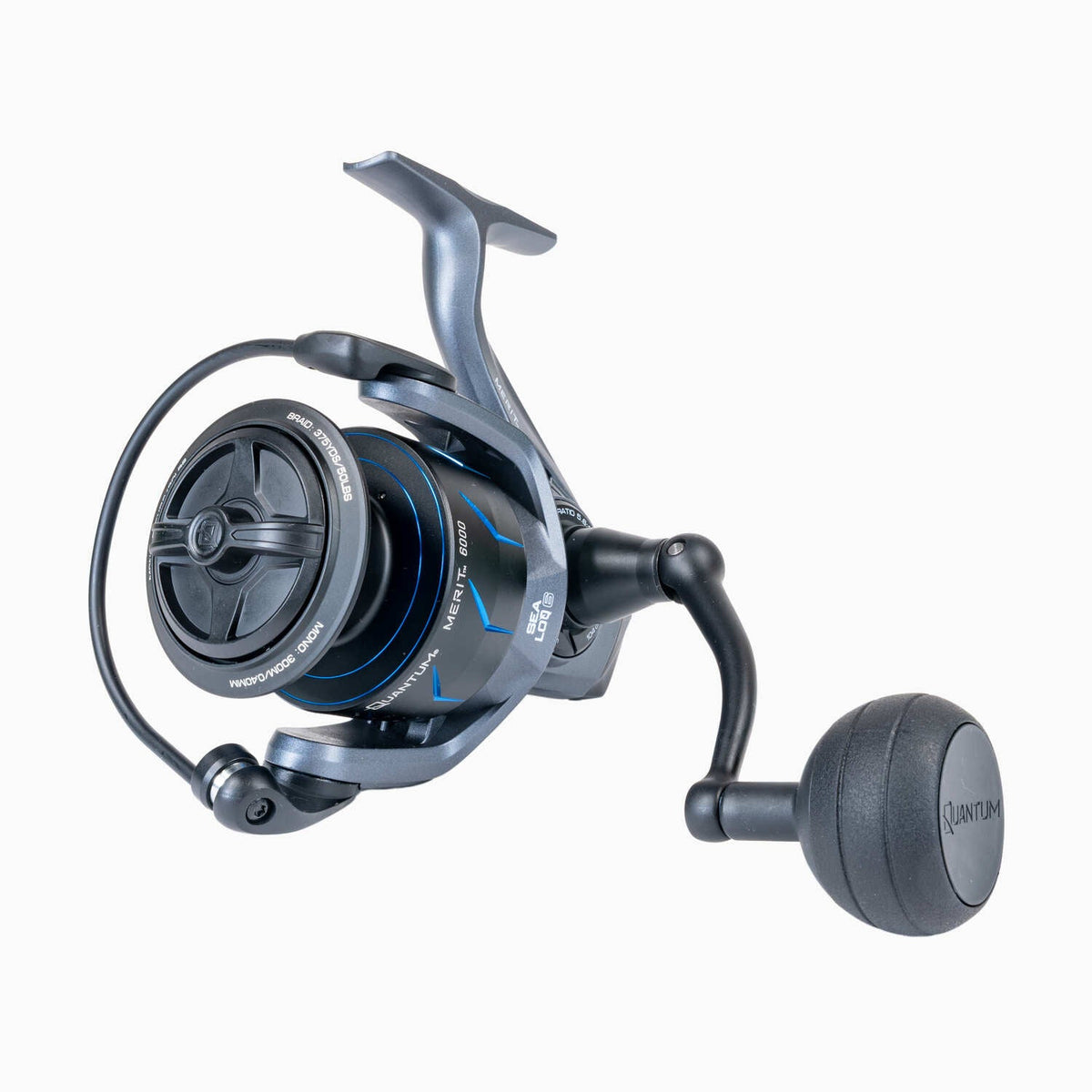 Quantum Merit Spinning Reels 6000;Quantum Merit Spinning Reels 6000 Handle;Quantum Merit Spinning Reels 6000 Sideplate;Quantum Merit Spinning Reels 6000 Foot