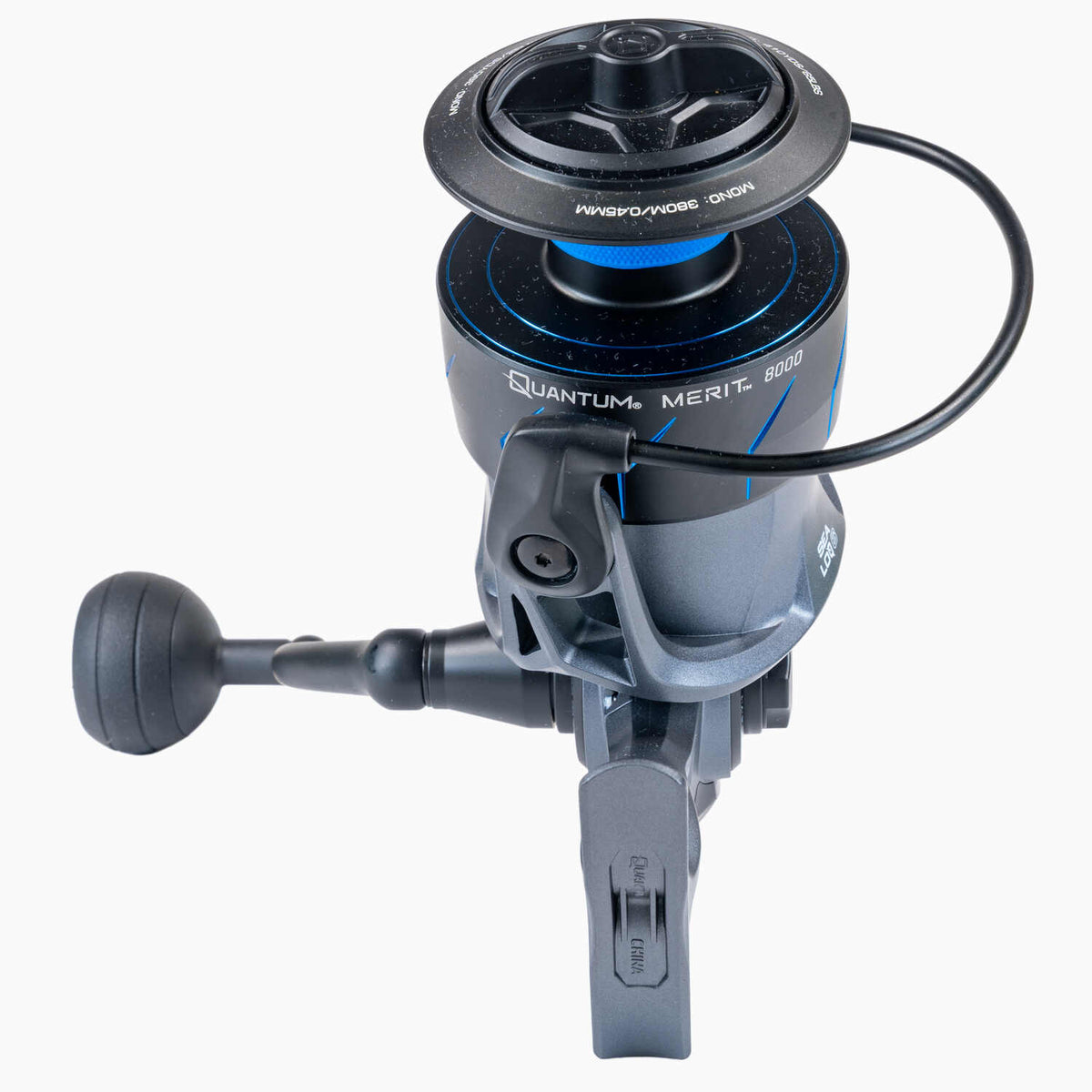 Quantum Merit Spinning Reels 8000;Quantum Merit Spinning Reels 8000 Handle;Quantum Merit Spinning Reels 8000 Sideplate;Quantum Merit Spinning Reels 8000 Foot