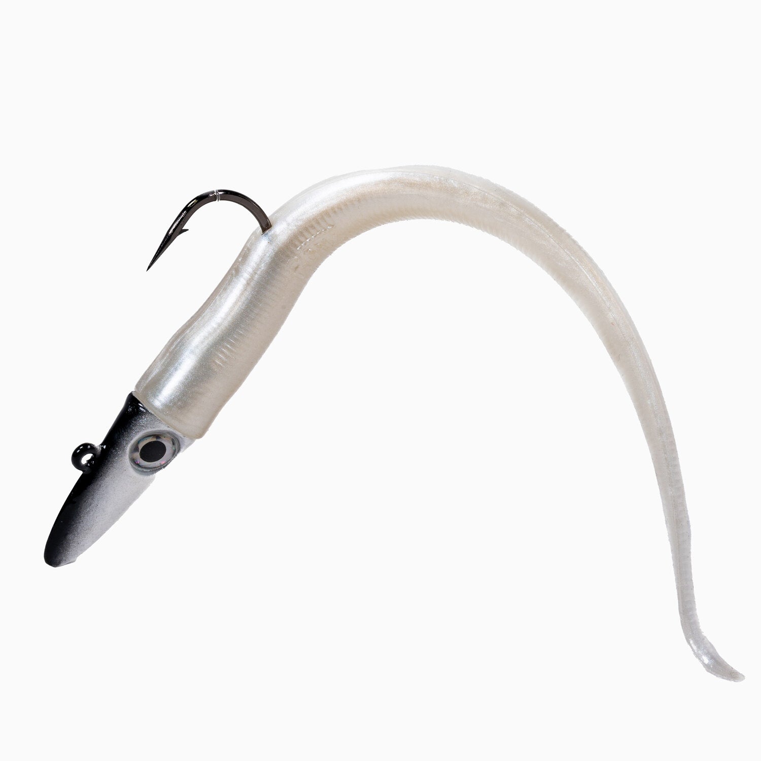 bo liz pork fishing lures RonZ Original Series 8 inch (2 oz) / White Pearl