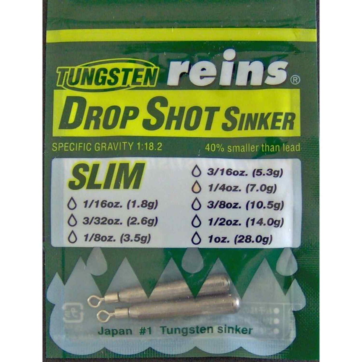 Reins-TG-Slim-Drop-Shot-Sinker-Weights_1