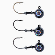 Snaps Ball Jig Heads Black