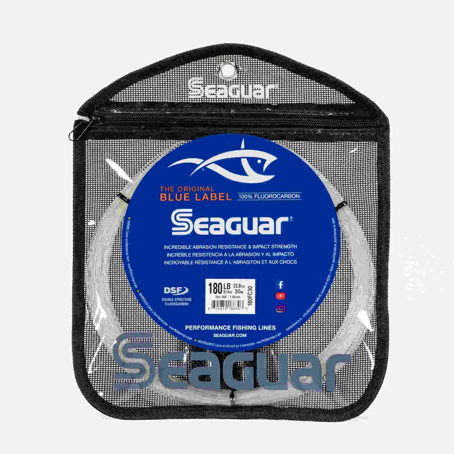 Seaguar Blue Label Fluorocarbon Leader – J&H Tackle