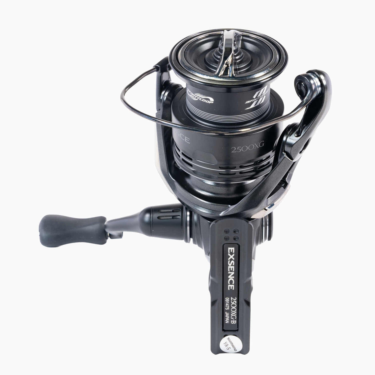 Shimano 2025 Exsence B Spinning Reels 2500;Shimano 2025 Exsence B Spinning Reels 2500 Handle;Shimano 2025 Exsence B Spinning Reels 2500 Sideplate;Shimano 2025 Exsence B Spinning Reels 2500 Foot