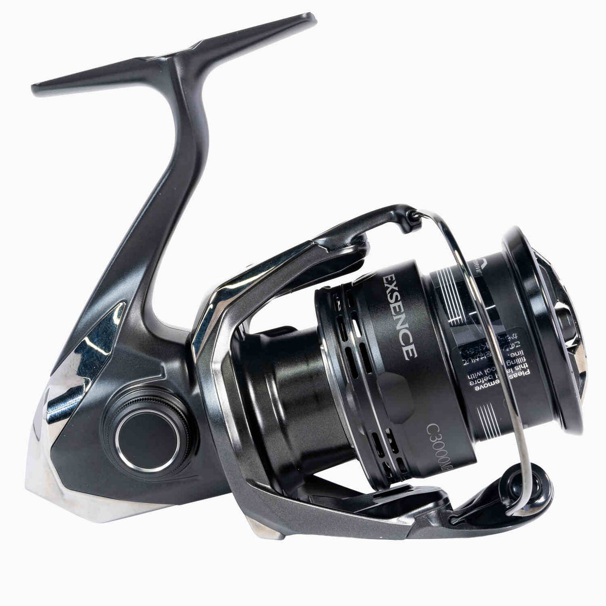 Shimano 2025 Exsence B Spinning Reels 3000 Sideplate