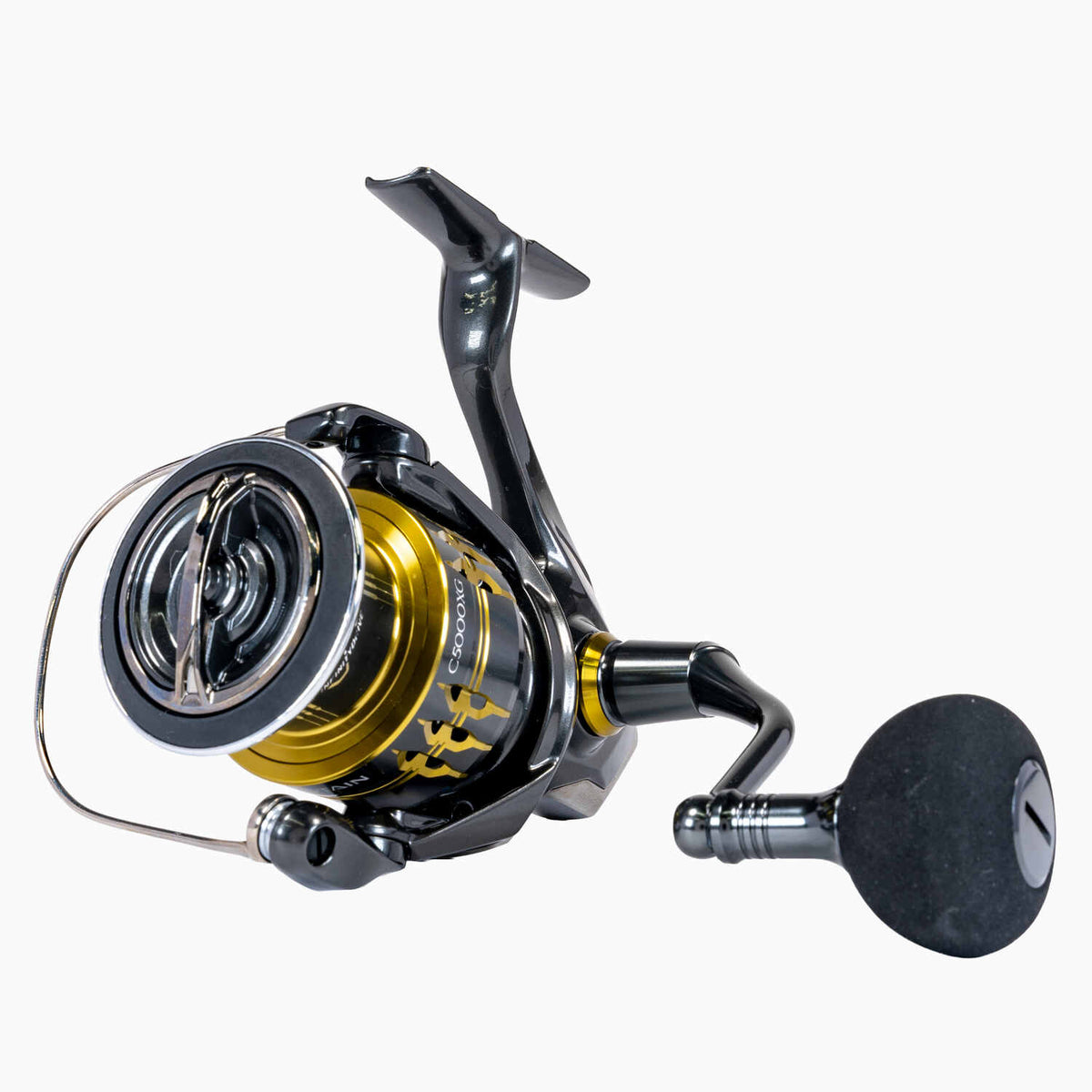 Shimano_2025_Sustain_FK_Spinning_Reels;Shimano 2025 Sustain FK Spinning Reels 5000;Shimano 2025 Sustain FK Spinning Reels 5000 Handle;Shimano 2025 Sustain FK Spinning Reels 5000 Sideplate;Shimano 2025 Sustain FK Spinning Reels 5000 Foot