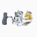 Shimano Talica A Two-Speed Lever Drag Reels 40;Shimano Talica 40 A 2-Speed Reel;Shimano Talica 40 A 2-Speed Reel Handle;Shimano Talica 40 A 2-Speed Reel Sideplate;Shimano Talica 40 A 2-Speed Reel Front;Shimano Talica 40 A 2-Speed Reel Narrow