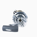 Shimano Talica A Two-Speed Lever Drag Reels 40;Shimano Talica 40 A 2-Speed Reel;Shimano Talica 40 A 2-Speed Reel Handle;Shimano Talica 40 A 2-Speed Reel Sideplate;Shimano Talica 40 A 2-Speed Reel Front;Shimano Talica 40 A 2-Speed Reel Narrow