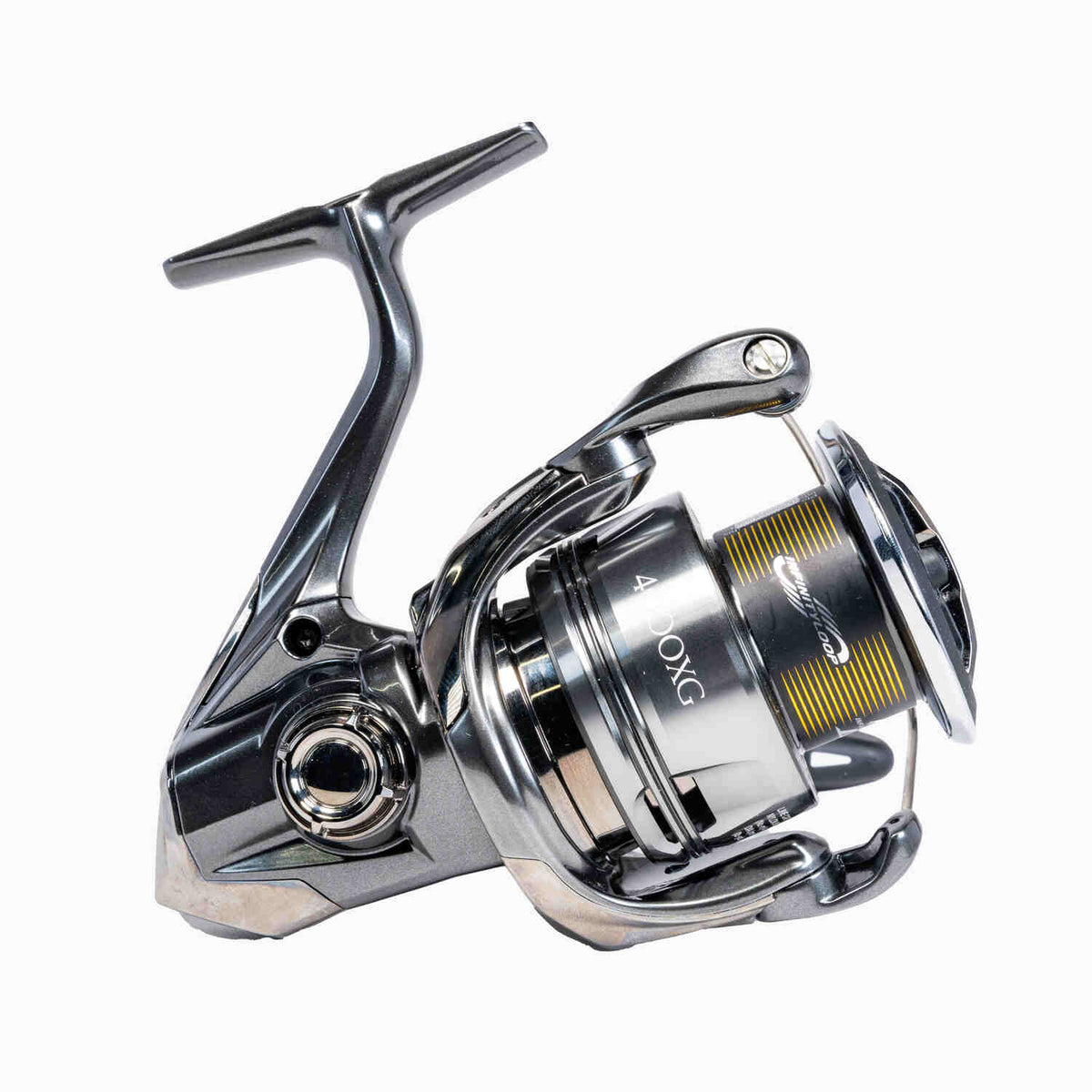Shimano Twin Power FE 2024 4000 Spinning Reel Sideplate