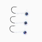 Snaps Ball Jig Heads White