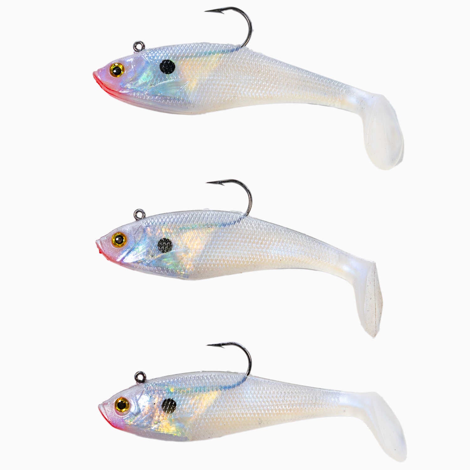 fish storm soft lures Storm WildEye Swim Shad Pearl; 6 in