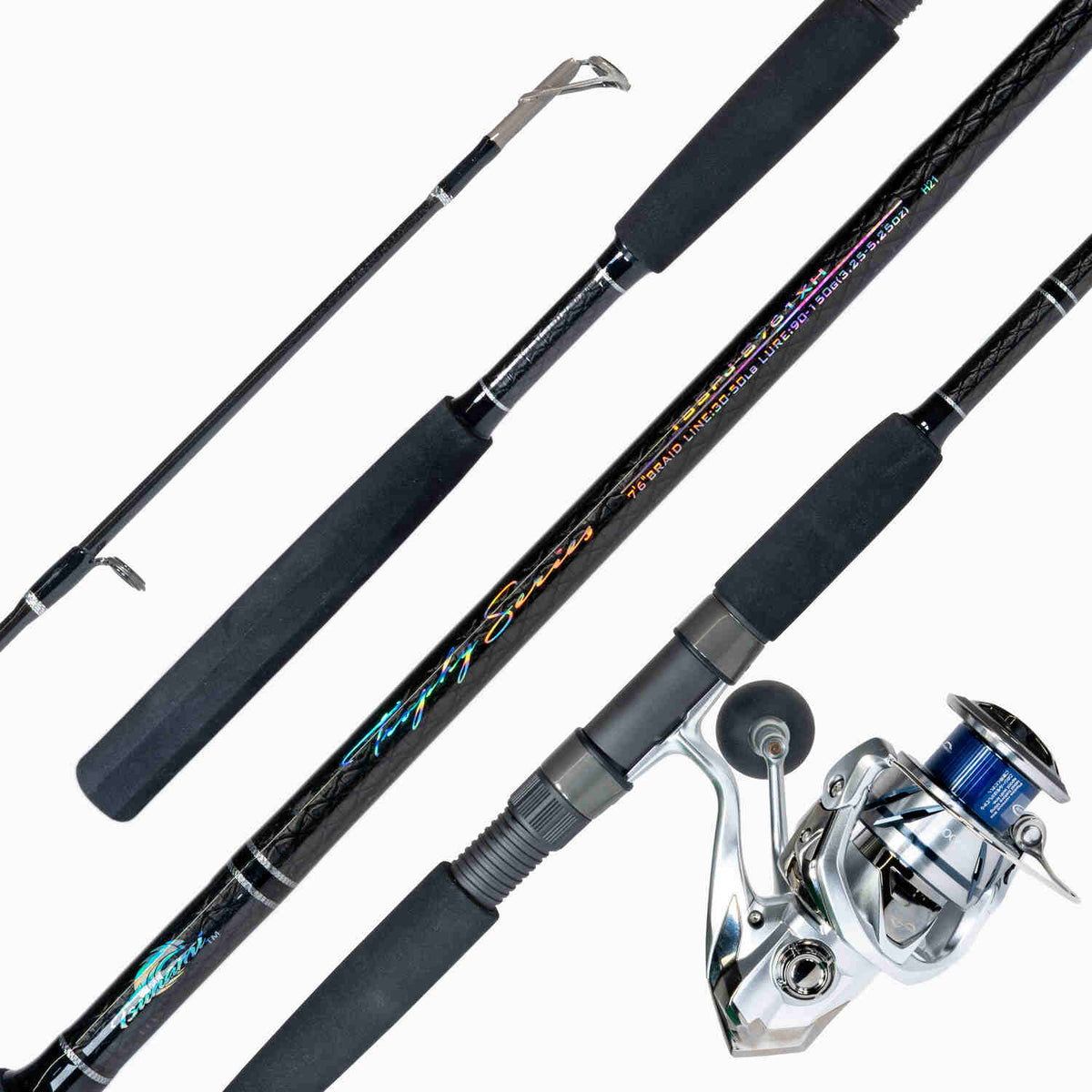 Striped Bass Topwater & Jigging Combo – Everyday - 7'6" Spinning