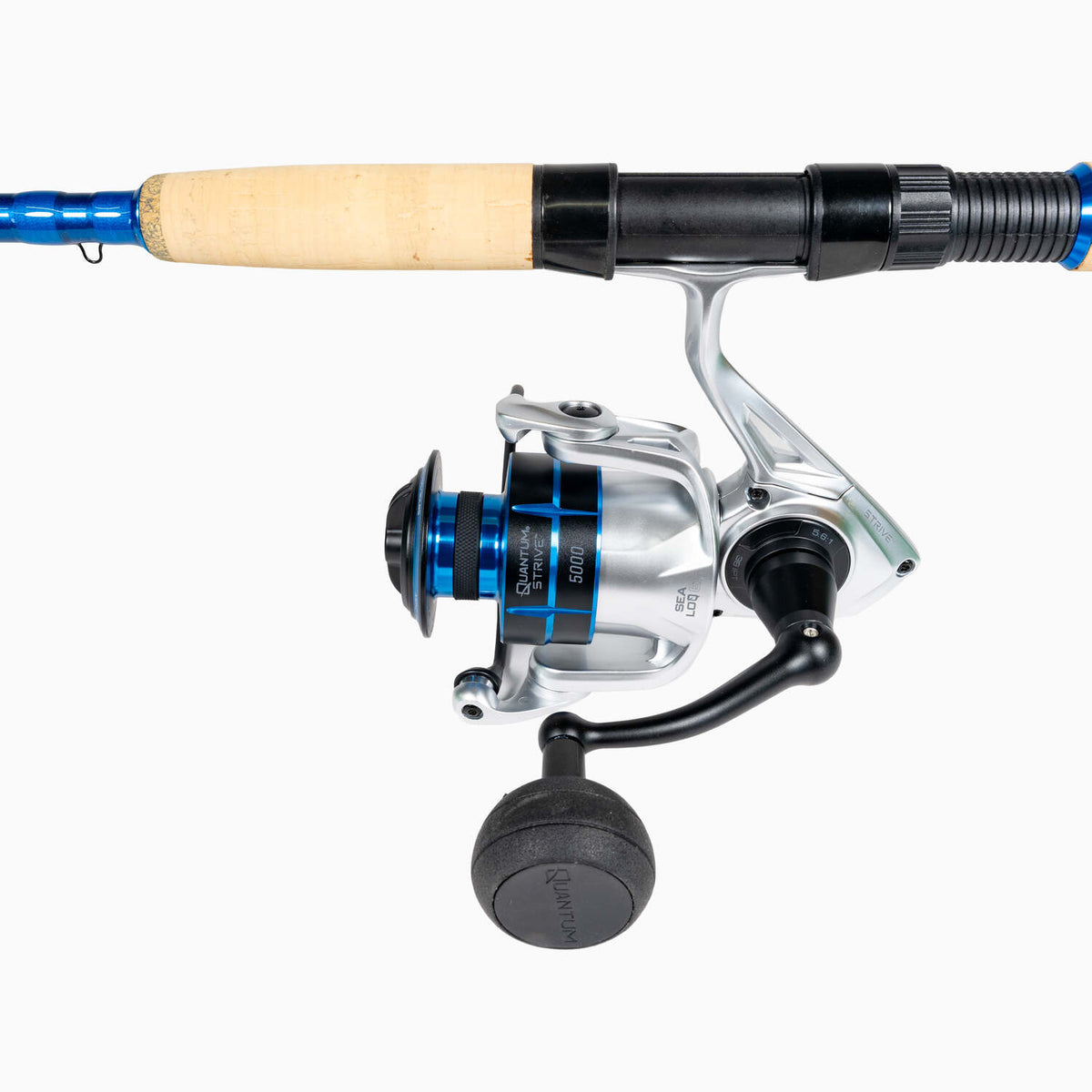 Striped Bass Topwater & Jigging Combo – Everyday - 7' Spinning Blue Reel