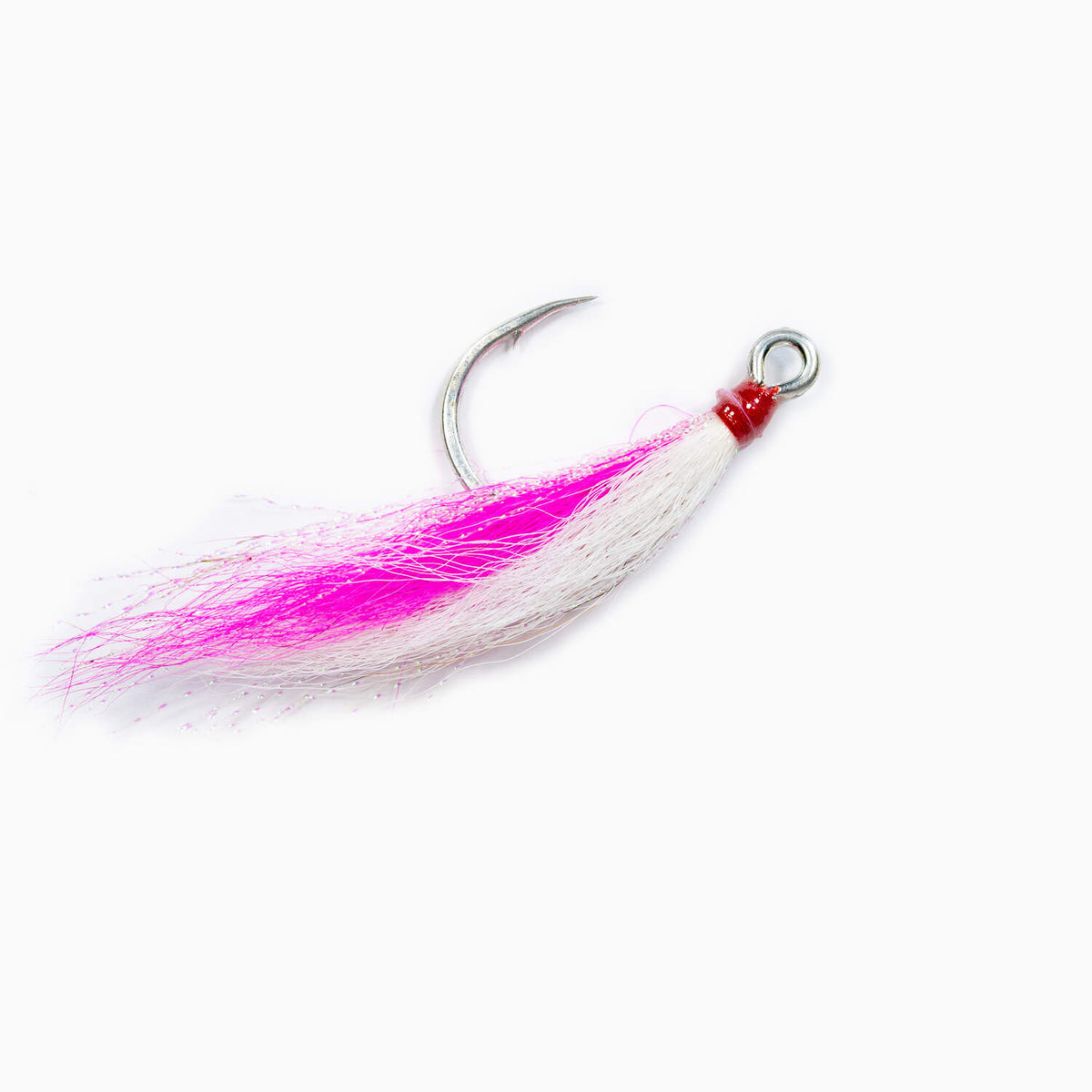 Striper Gear Bucktail Teaser Pink White