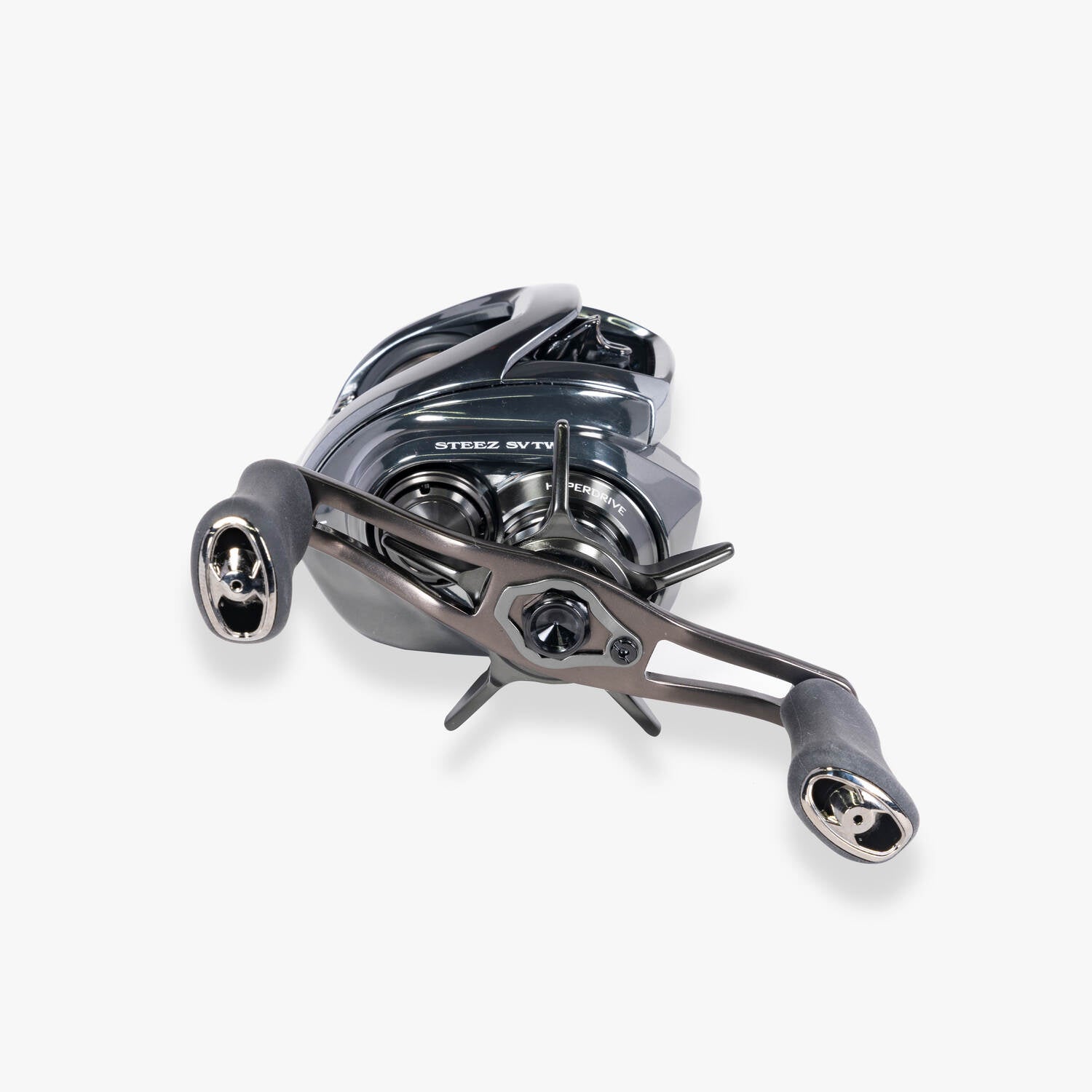 Daiwa 2024 Steez SV Baitcasting Reels Handle