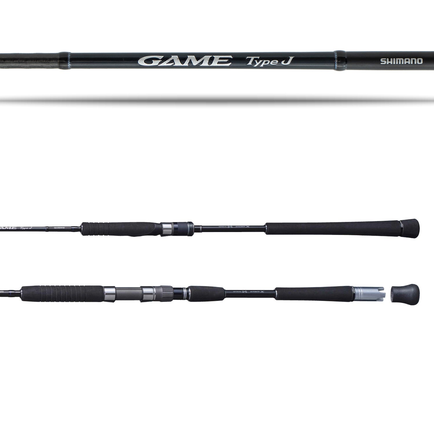 Shimano 2021 Game Type J Jigging Spinning Rods J&H Tackle