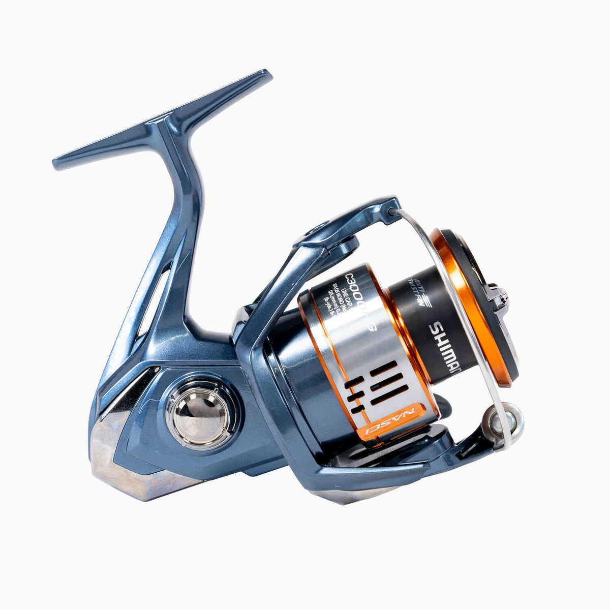 Shimano 2025 NASCI FD Spinning Reels 3000 Sideplate