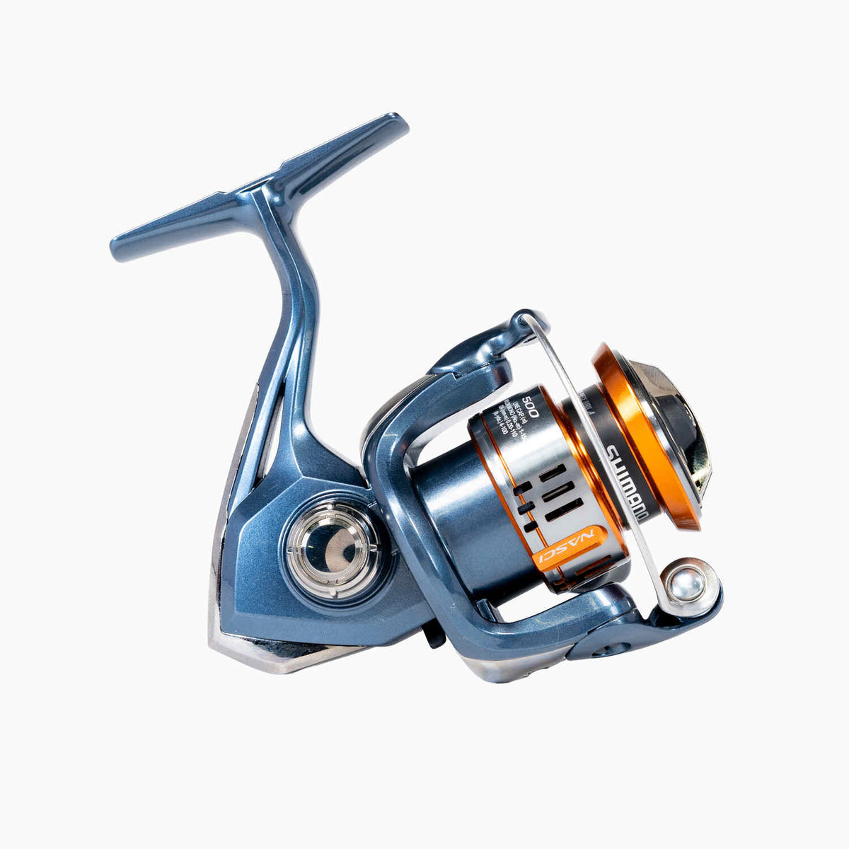Shimano 2025 NASCI FD Spinning Reels 500 Sideplate