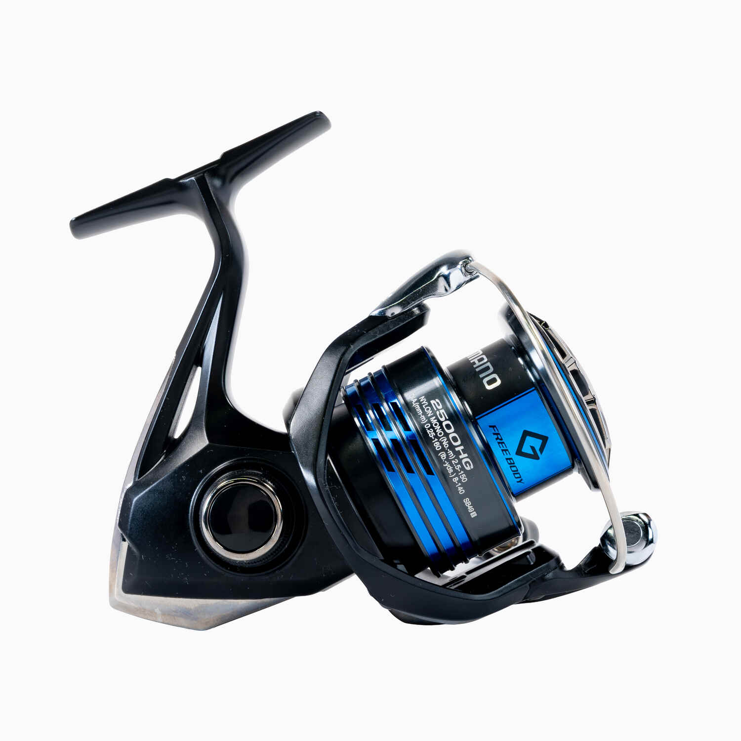Shimano NEXAVE FI Spinning Reels 2500 Sideplate