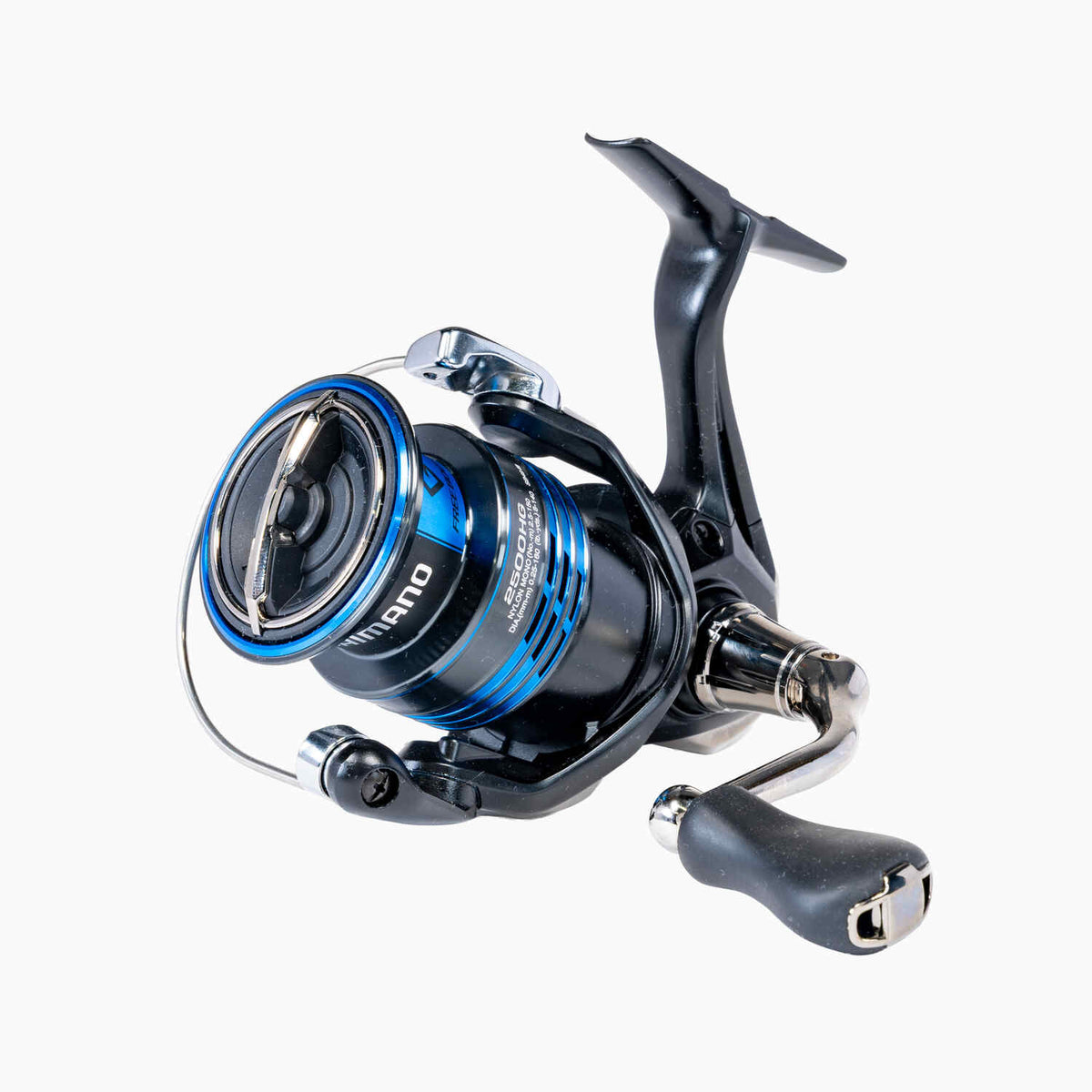 Shimano-Nexave-FI-Spinning-Reels_1;Shimano NEXAVE FI Spinning Reels 2500;Shimano NEXAVE FI Spinning Reels 2500 Handle;Shimano NEXAVE FI Spinning Reels 2500 Foot;Shimano NEXAVE FI Spinning Reels 2500 Sideplate